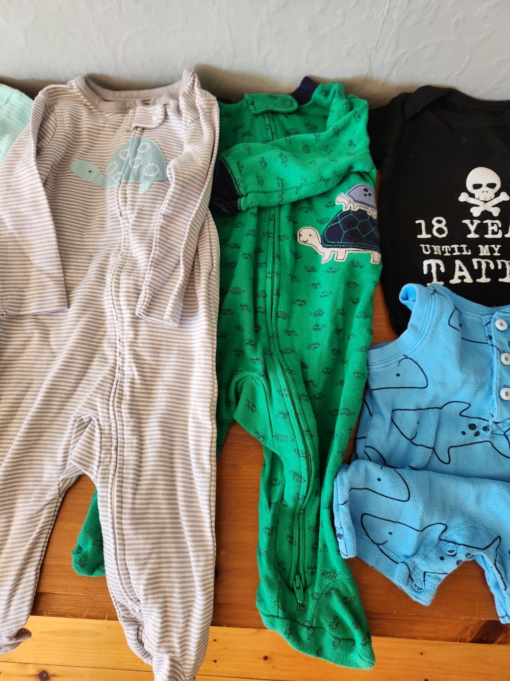 Baby 3-6 Month Coastal Clothing Lot - Picture 4 of 5